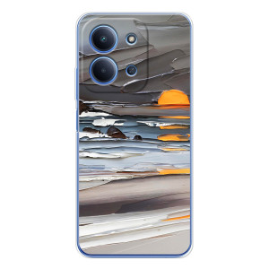 Чехол с картинкой (Стильные) для Сяоми Редми 15С 5г - (AlphaPrint)