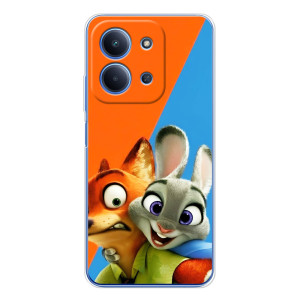 Чехлы ЗВЕРОПОЛИС для Xiaomi Redmi 15C 5g (Ник и Хопс)
