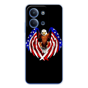 Чохол Прапор USA для Xiaomi Redmi 15C 5g – Крила США