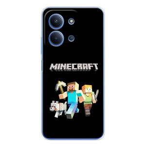 Чохол Майнкрафт на Xiaomi Redmi 15C 5g (AlphaPrint) Minecraft