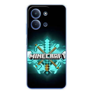 Чехол майнкрафт для Xiaomi Redmi 15C 5g – MineCraft 2