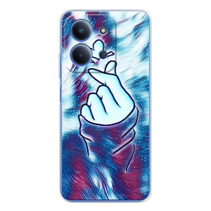Чохол з принтом для Xiaomi Redmi 15C 5g (AlphaPrint - Знак сердечка)