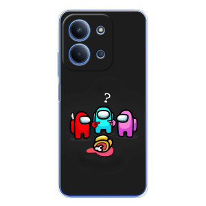 Чехол Амонг Ас для Xiaomi Redmi 15C 5g (AlphaPrint)