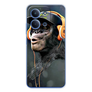 Чехол с Обезьянами Xiaomi Redmi 15C 5g - (AlphaPrint)