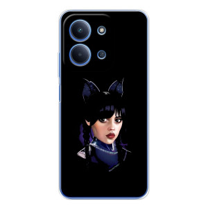 Чехлы Венсдей на Xiaomi Redmi 15C 5g Уэнсдей (AlphaPrint)