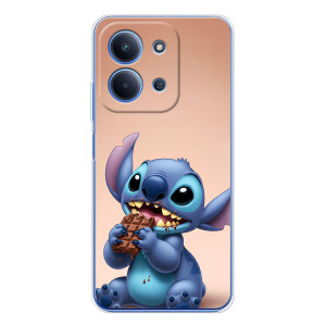 Чехол с рисунком Стич для Xiaomi Redmi 15C 5g – Стич с шоколадом
