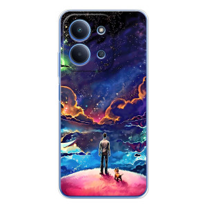 Космические Чехлы для Сяоми Редми 15С 5г (VPrint)