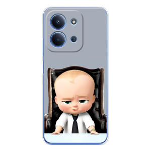 Мультяшный принт на Чехол для Сяоми Редми 15С 5г (BOSS)