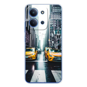 Силиконовый бампер (Работники) на Xiaomi Redmi 15C 5g – Такси