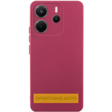 Чехол Silicone Cover Ummi Lakshmi Full Camera (AA) для Xiaomi Redmi 15C (Europe version) – Бордовый
