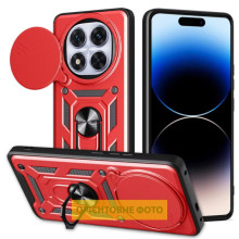 Чехол Ummi Camshield Serge Ring для Xiaomi Redmi 15C (EU) / Poco C85 (EU) – Красный