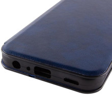Кожаный чехол-книжка Belora для Xiaomi Redmi 15C (Europe version) – Темно-синий