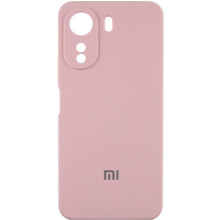 Чехол Silicone Cover Lakshmi Full Camera (AAA) with Logo для Xiaomi Redmi 15C (EU) – Розовый