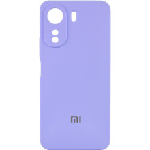 Чехол Silicone Cover Lakshmi Full Camera (AAA) with Logo для Xiaomi Redmi 15C (EU) – Сиреневый