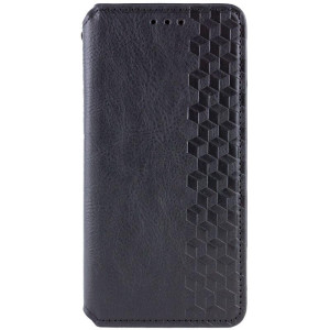 Шкіряний чохол-книжка GETMAN Cubic (PU) для Xiaomi Redmi 15C (EU) – Чорний
