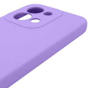 Чохол Silicone Cover Lakshmi Full Camera (AAA) для Xiaomi Redmi 15C (EU) – Бузковий