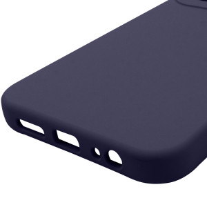 Чохол Silicone Cover Lakshmi Full Camera (AAA) для Xiaomi Redmi 15C (EU) – Темно-синій