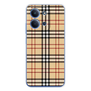 Чехол с Брендами одежды на Редми 15С – Burberry стиль