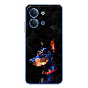 Бампер для Xiaomi Redmi 15C з картинкою "Песики" (Собака Мопсік)