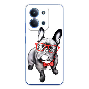 Бампер для Xiaomi Redmi 15C з картинкою "Песики" (В окулярах)