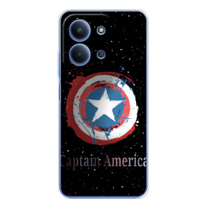 Чехол с Щитом Капитана Америки на Xiaomi Redmi 15C – Щит Капитана