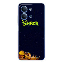 Чехол с мультфильмом Шрек на Xiaomi Redmi 15C – Шрек лого