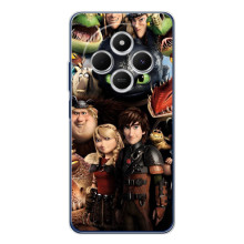 Чохол як приборкати дракона на Xiaomi Redmi 15C (Персонажі дракона)