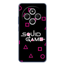 Чехол Гра в кальмара для Xiaomi Redmi 15C – Логотип игры кальмара