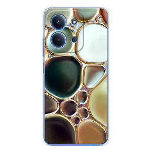 Мраморный чехол на Xiaomi Redmi 15C (VPrint)