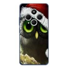 Новогодние Чехлы для Редми 15С (VPrint) (Новогодняя Сова)
