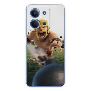 Чехол з героями Клеш Рояль для Xiaomi Redmi 15C – Варвар