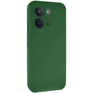 Чохол TPU GETMAN Liquid Silk Full Camera для Xiaomi Redmi 17 – Зелений