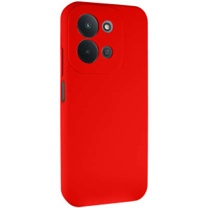 Чохол TPU GETMAN Liquid Silk Full Camera для Xiaomi Redmi 17 – Червоний