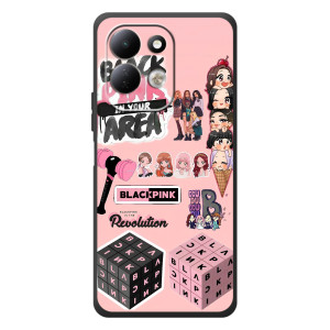 Чехлы с картинкой для Xiaomi Redmi 17 – BLACK PINK коллаж