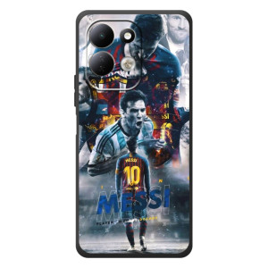 Чехол Месси футболист для Xiaomi Redmi 17 – Коллаж Месси