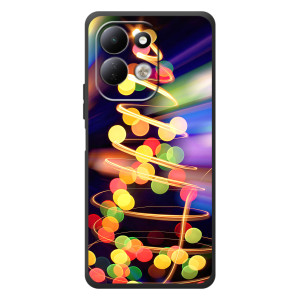 Чехол Новогодняя Елка на Xiaomi Redmi 17 – Гирлянды