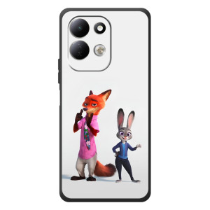 Силиконовый чехол с принтом Зоотрополіс для Xiaomi Redmi 17 – Джуди и Ник