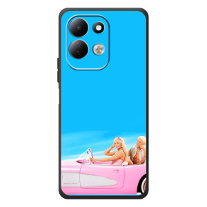 Силиконовый Чехол Барби Фильм на Xiaomi Redmi 17 (Барби и Кен)