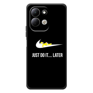 Силиконовый Чехол на Xiaomi Redmi 17 с картинкой Nike (Later)