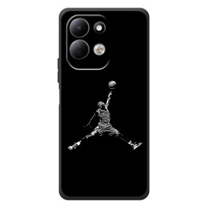 Силиконовый Чехол Nike Air Jordan на Сяоми Редми 17 – Джордан