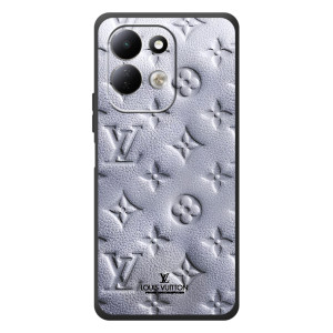 Текстурный Чехол Louis Vuitton для Сяоми Редми 17 – Белый ЛВ