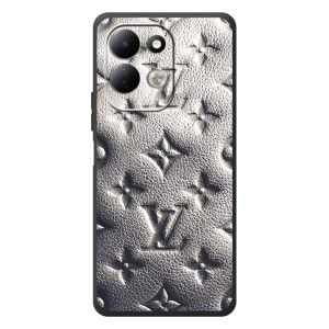 Текстурный Чехол Louis Vuitton для Сяоми Редми 17 – Бежевый ЛВ