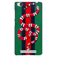Чохли  GUCCI для Сяомі Редмі 4А (AlphaPrint) (Gucci змія)
