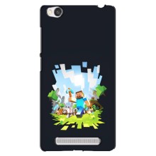 Чохол Майнкрафт на Xiaomi Redmi 4A (AlphaPrint) Minecraft (персонажі Minecraft)