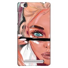 Чохол з друком для Xiaomi Redmi 4A - (Мода) (AlphaPrint) (Макіяж)