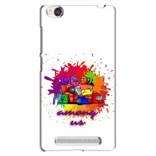 Чохли Амонг Ас для Xiaomi Redmi 4A (AlphaPrint) (Яскравий АмонгАс)