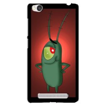 Чехол с картинкой "Одноглазый Планктон" на Xiaomi Redmi 4A (Стильный Планктон)