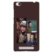 Чехол для Xiaomi Redmi 4A (AlphaPrint - с принтом Зеленского) – Президент