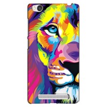 Чохол з картинкою ЛЕВ для Xiaomi Redmi 4A (VPrint) (Яскравий Лев)