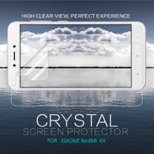 Защитная пленка Nillkin Crystal для Xiaomi Redmi 4X – Анти-отпечатки